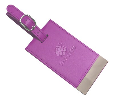 Travergo Magnetic Luggage Tag, Purple (TR1260PR)