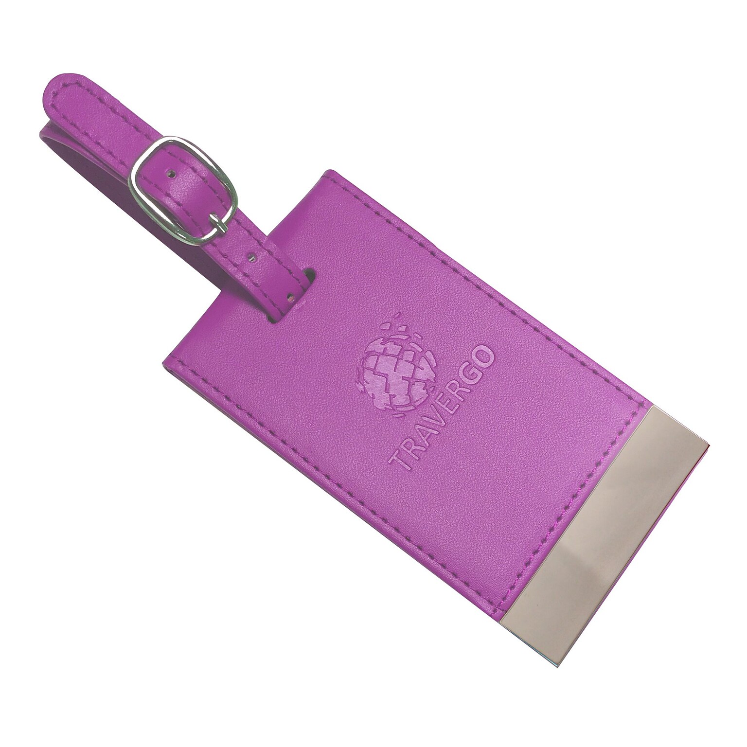GoGreen Power Travergo Luggage Tag, Purple (TR1260PR)