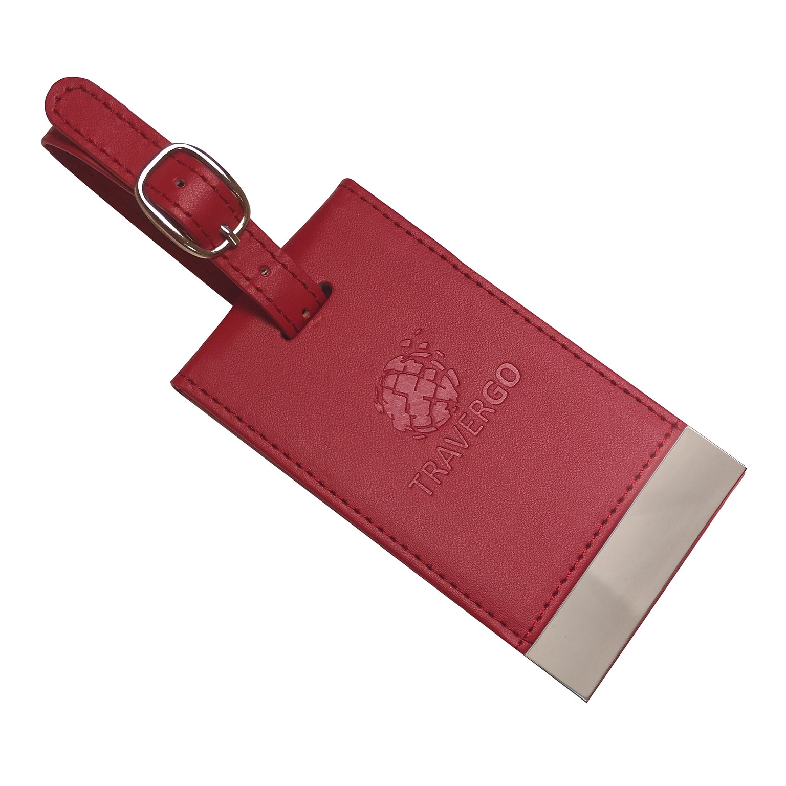 Travergo Magnetic Luggage Tag, Red (TR1260RD)