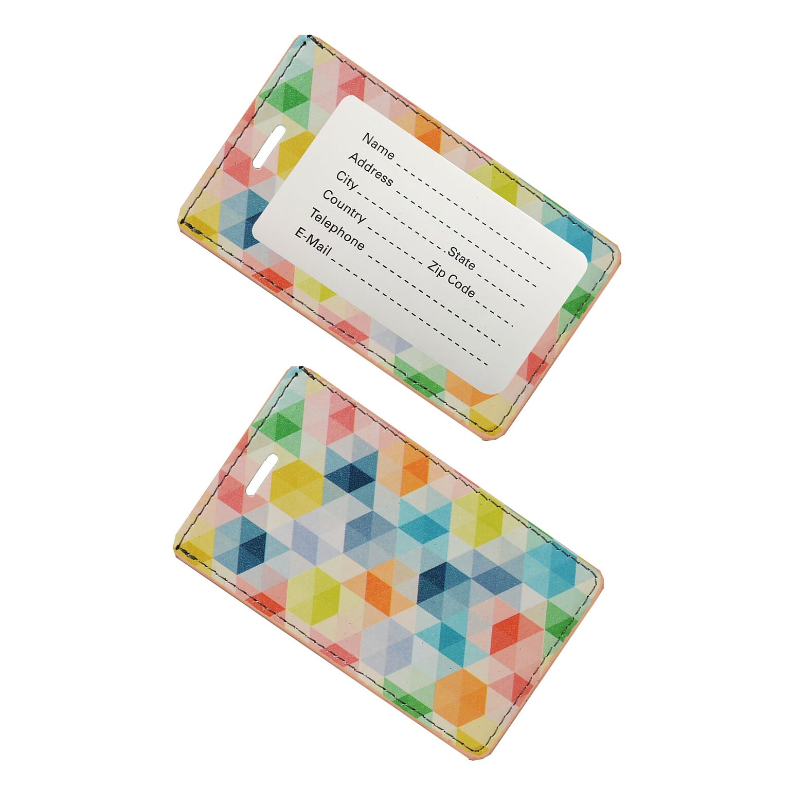 GoGreen Power Travergo Mosaic Luggage Tag, Multicolored (TR1282)