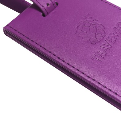 GoGreen Power Travergo Luggage Tag, Purple (TR1260PR)