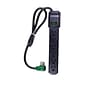 GoGreen Power 2.5' Surge Protector, 6 Outlet, Black (GG-16103MSBK)