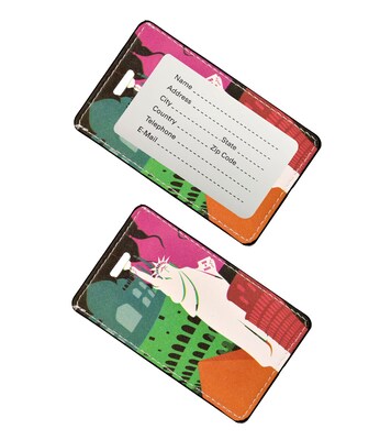 Go Green Power Travergo Statue of Liberty Luggage Tag, Multicolored (TR1280)