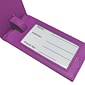 Travergo Magnetic Luggage Tag, Purple (TR1260PR)