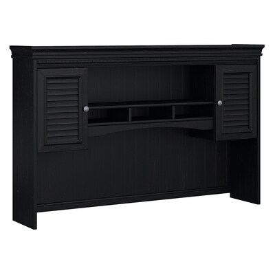 Bush Furniture Fairview Hutch For L Shaped Desk Antique Black