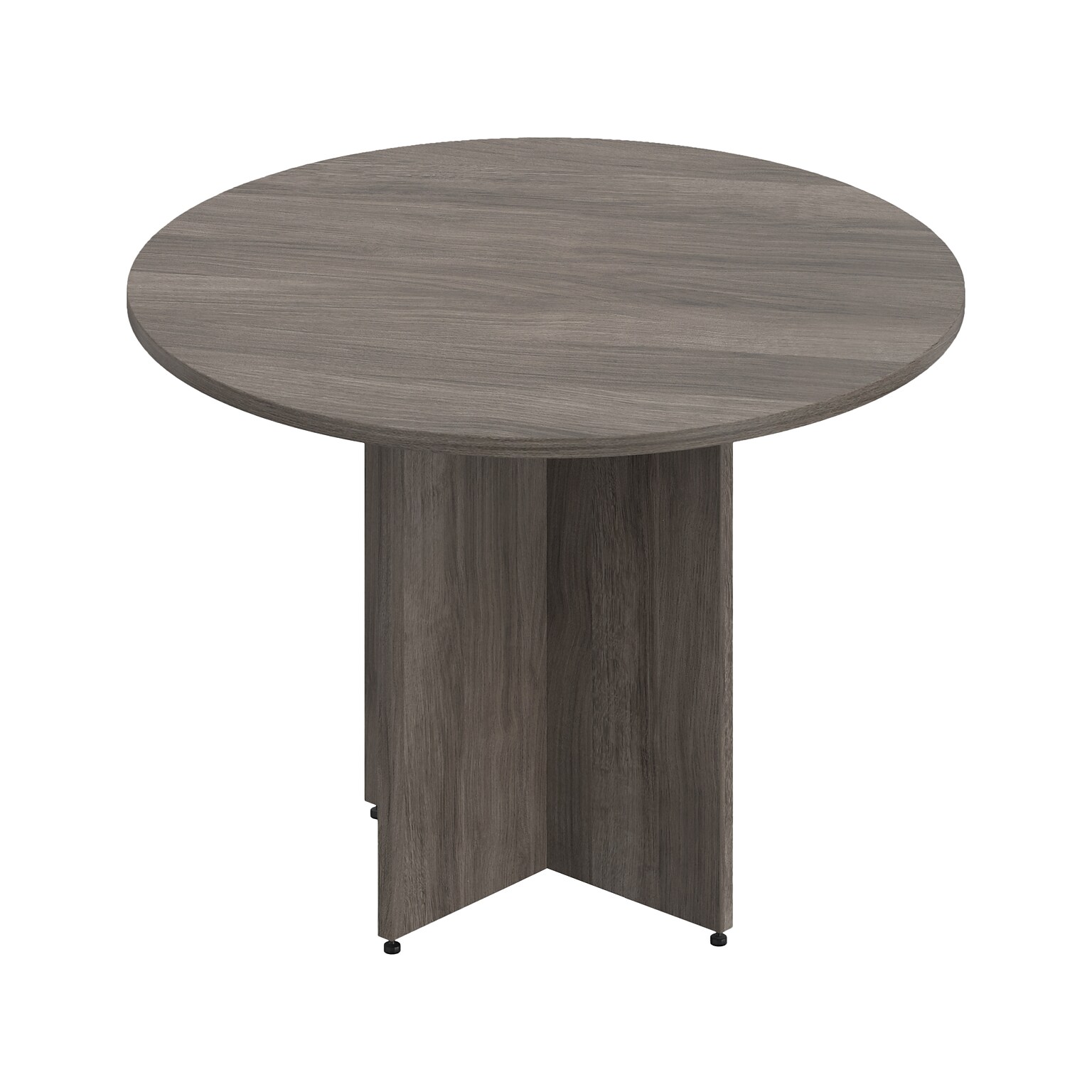 Offices To Go Superior 42 Round Conference Table, Artisan Gray (TDSL42RAGL)