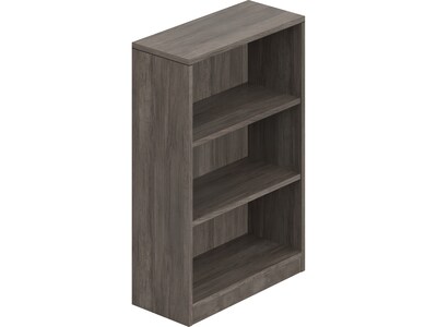Offices to Go Superior Laminate 48H 2-Shelf Bookcase with Adjustable Shelves, Artisan Gray (TDSL48B