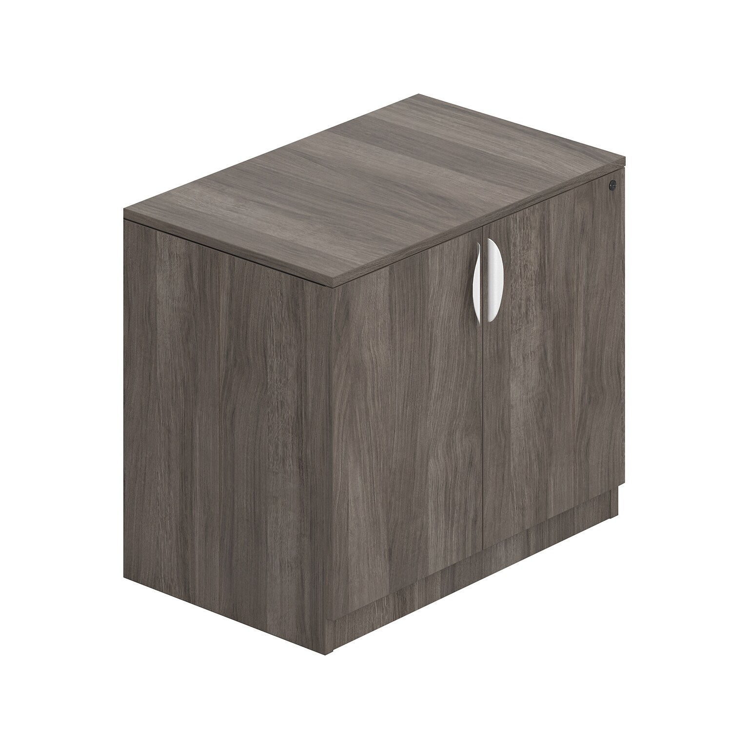 Offices To Go 29.5 Laminate Storage Cabinet with Lock with 1 Shelf, Artisan Gray (TDSL3622SCAGL)