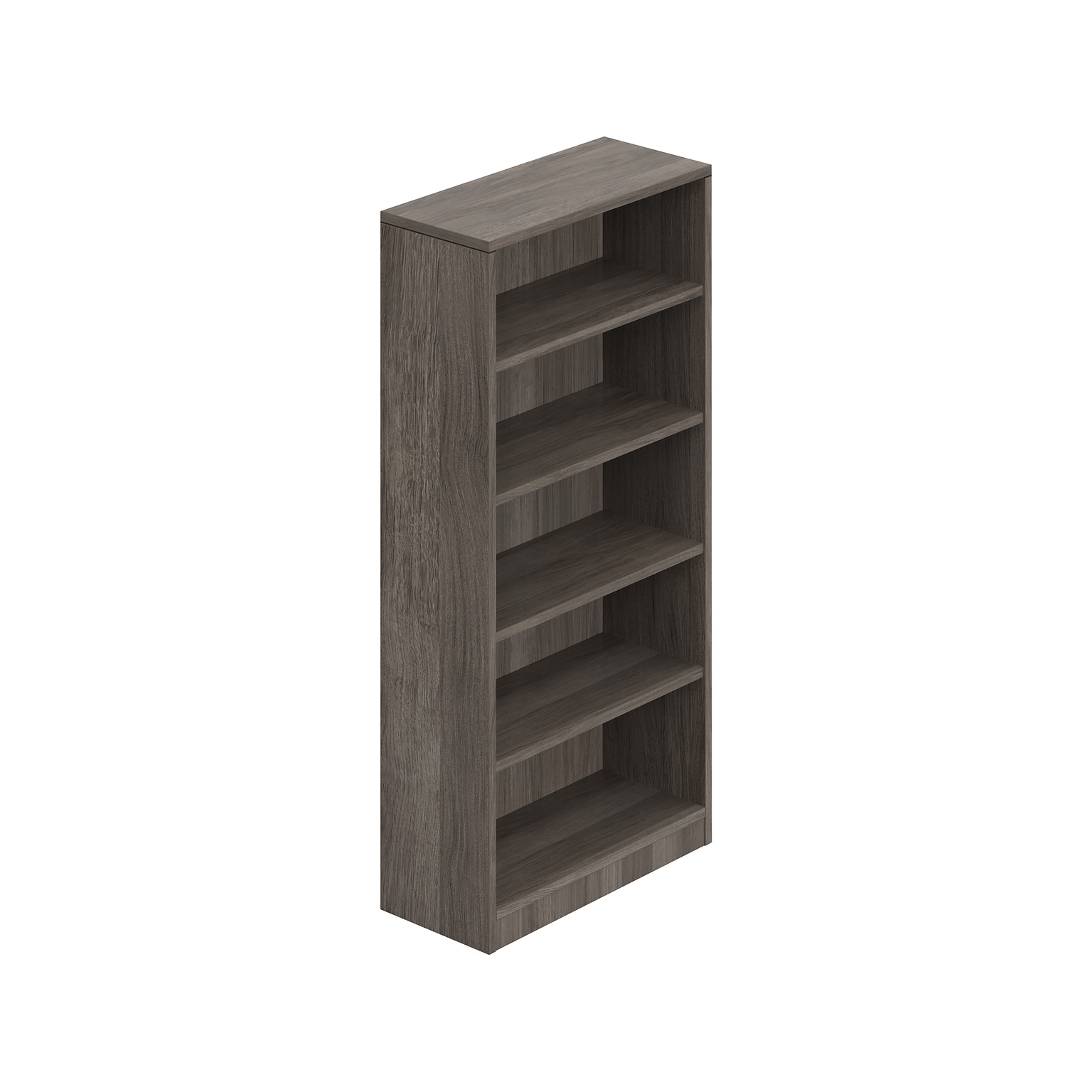 Offices to Go 4-Shelf 71H Bookcase, Artisan Gray (TDSL71BCAGL)