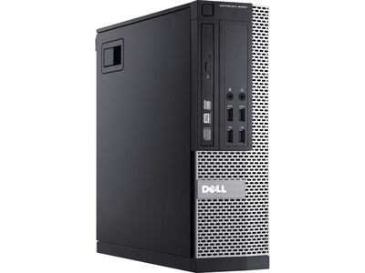 Dell OptiPlex 9020 Refurbished Desktop Computer, Intel Core i7-4770, 8GB Memory, 240GB SSD (DELL9020SFFI7240W10P)