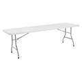 NPS® BT3000 Heavy Duty Folding Table, 30 x 96, Speckled Gray (BT30601)
