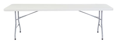 NPS® BT3000 Heavy Duty Folding Table, 30" x 96", Speckled Gray (BT30601)