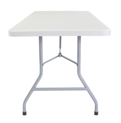 NPS® BT3000 Heavy Duty Folding Table, 30" x 96", Speckled Gray (BT30601)