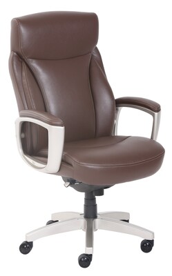 La-Z-Boy Arcadian Bonded Leather Executive Chair, Brown (60008)