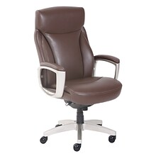 La-Z-Boy Arcadian Bonded Leather Executive Chair, Brown (60008)