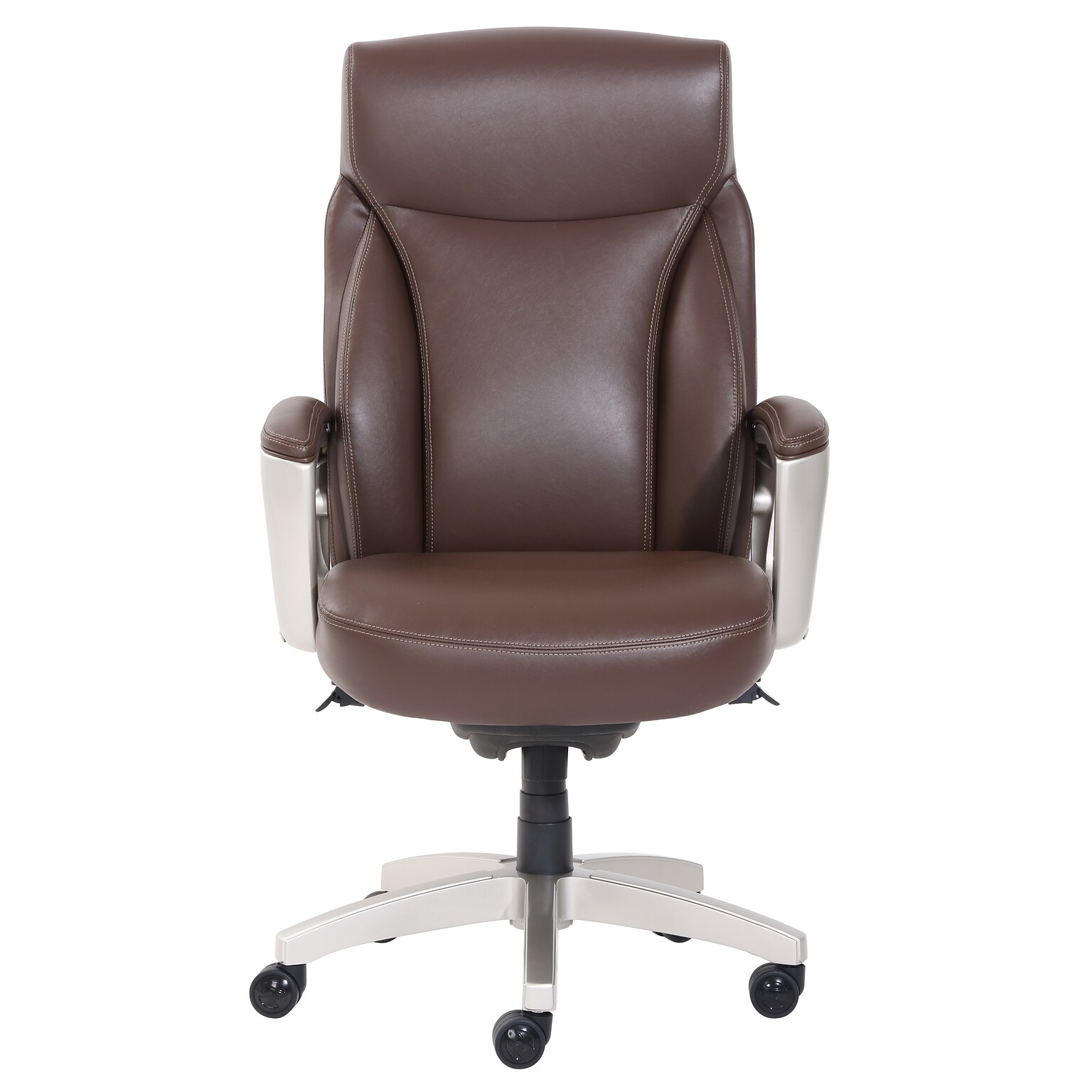 La-Z-Boy Arcadian Bonded Leather Executive Chair, Brown (60008)