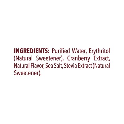 Ocean Spray Cranberry Pomegranate Infused Water, 16 oz, 12/Pack (307-00091)