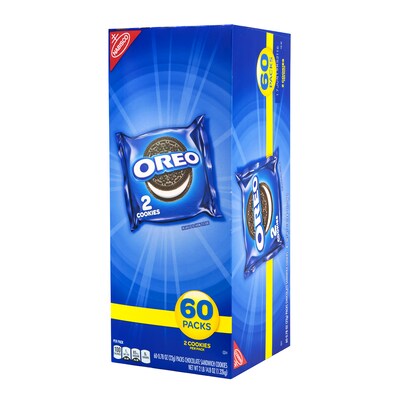 Oreo Chocolate Sandwich Cookies, 1 oz., 120 Packs/Box (304-00072)