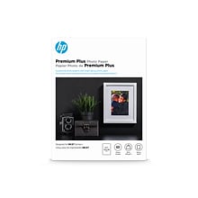 HP Premium Plus Glossy Photo Paper, 5 x 7, 60 Sheets/Pack (CR669A)