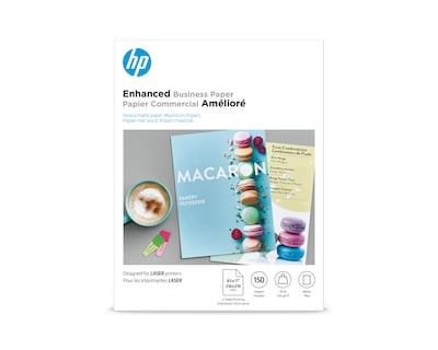 HP Enhanced Matte Business Paper, 8.5 x 11, 150 Sheet/Pack (Q6543A)