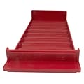 CONTROLTEK Coin Tray, 10 Compartments, Red (560560)