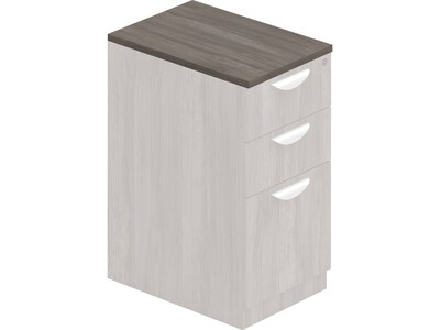 Offices To Go Superior 16 Pedestal Top Desk, Artisan Gray (TDSL22TOPAGL)