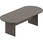 Offices to Go Superior 95" Racetrack Conference Table, Artisan Gray (TDSL9544RSAGL)