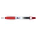 Zebra Z-Grip Max Retractable Ballpoint Pen, Medium Point, 1.0mm, Red Ink, Dozen (22430)