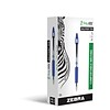 Zebra Z-Grip Max Retractable Ballpoint Pen, Medium Point, Blue Ink, Dozen (22420)