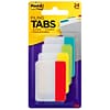 Post-it® Durable Tabs, 2 Wide, Assorted Colors, 24 Tabs/Pack (686-ALYR)