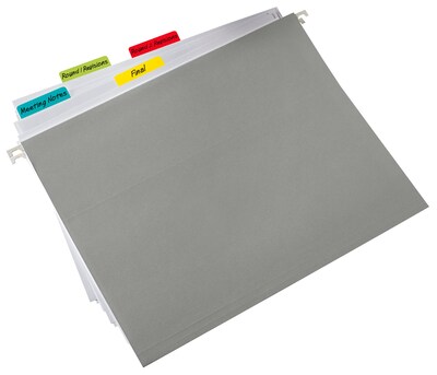 Post-it Durable Tabs, 2" Wide, Assorted Colors, 24 Tabs/Pack (686-ALYR)