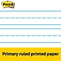 Post-it® Super Sticky Tabletop Easel Pad, 20 x 23, Primary Lined, 20 Sheets/Pad (563PRL)