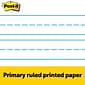 Post-it Super Sticky Tabletop Easel Pad, 20 x 23, Primary Lined, 20 Sheets/Pad (563PRL)