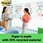 Post-it® Super Sticky Recycled Easel Pad, 25" x 30", White, 30 Sheets/Pad, 6 Pads/Pack (559RP-VAD6)