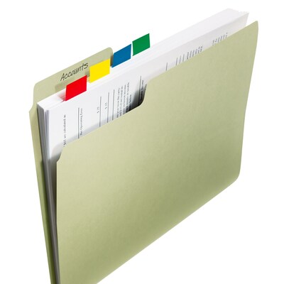 Post-it® Flags, .94" Wide, Assorted Colors, 160 Flags/Pack (680-RYGB2)