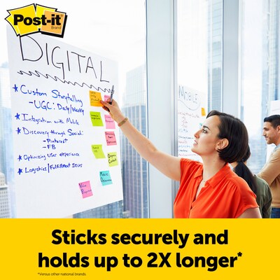 Post-it Super Sticky Easel Pad, 25 x 30, 30 Sheets/Pad, 6 Pads/Pack (559-VAD-6PK)