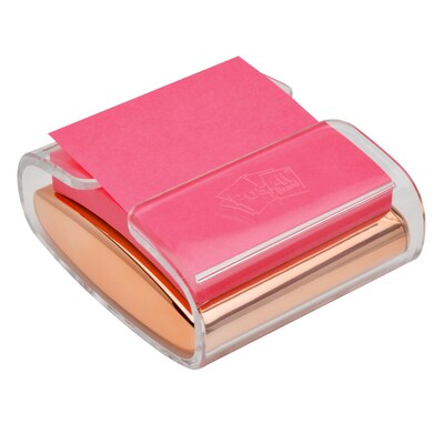 Post-it® Pop-up Note Dispenser, 3" x 3", Rose Gold (WD-330-RG)