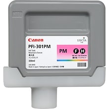 Canon PFI-301 Magenta Standard Yield Ink Tank Cartridge (1491B001)