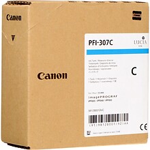 Canon PFI-307 Cyan Standard Yield Ink Cartridge (9812B001AA)
