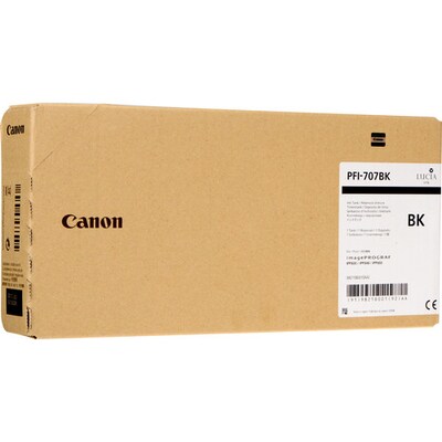 Canon 707 Black Standard Yield Ink Cartridge (9821B001AA)