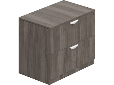 Offices to Go Superior 2-Drawer Lateral File Cabinet, Letter/Legal, 29.5H x 36W x 22D, Artisan Gr