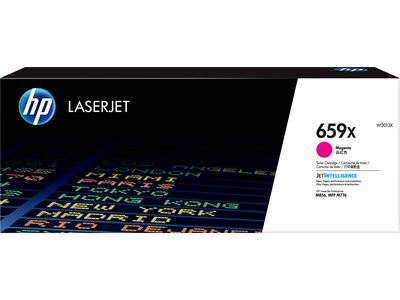 HP 659X Magenta High Yield Toner Cartridge, Prints Up to 29,000 Pages (W2013X)