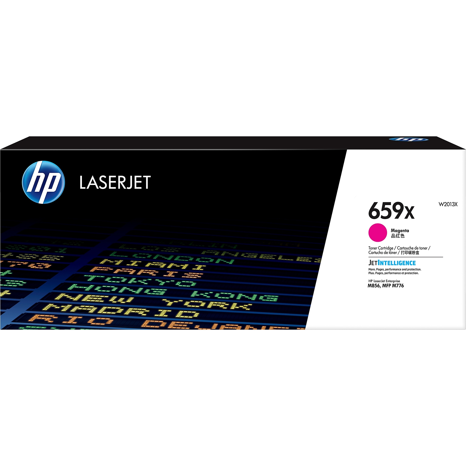 HP 659X Magenta High Yield Toner Cartridge, Prints Up to 29,000 Pages (W2013X)