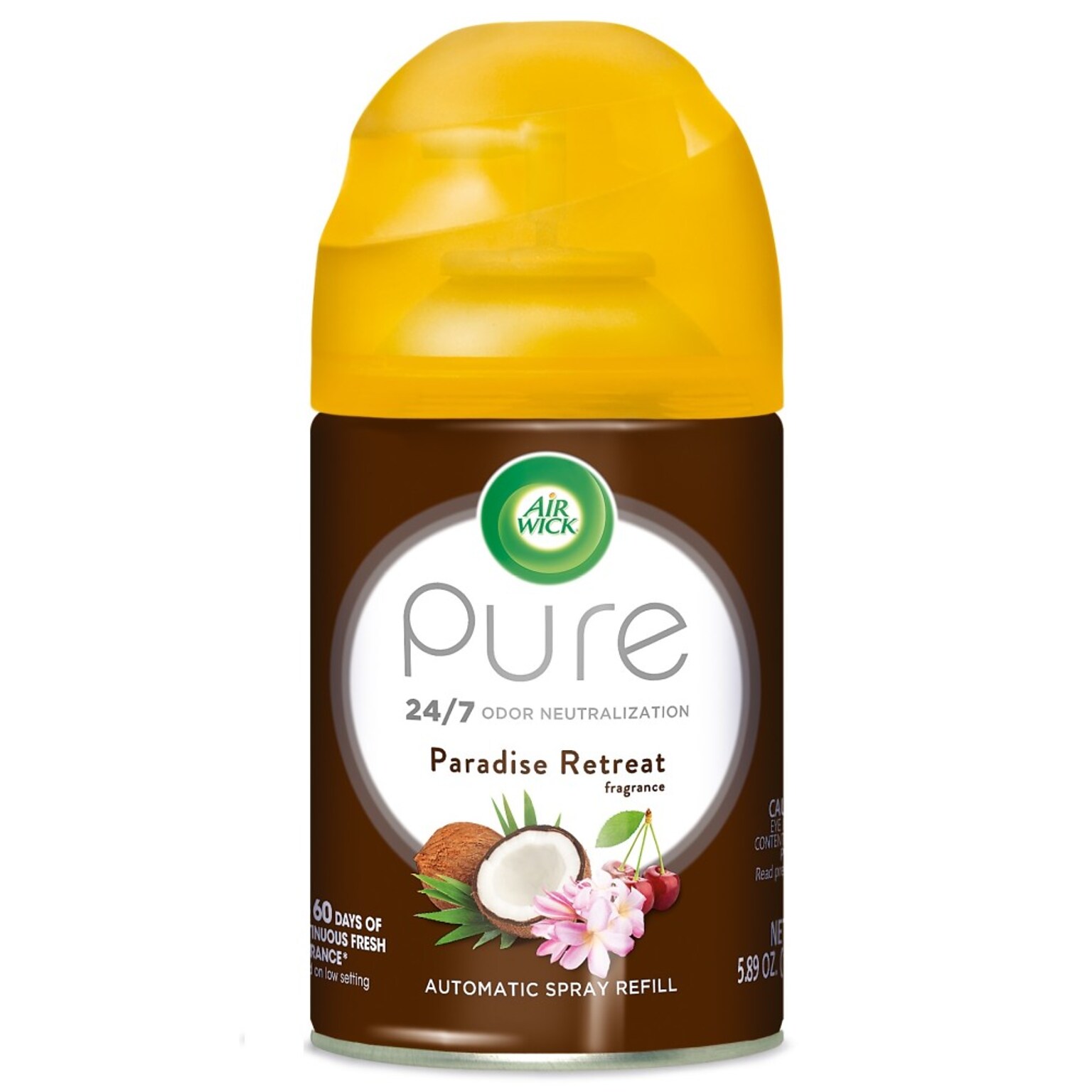 Air Wick Freshmatic Ultra Life Scents Aerosol Refill, Paradise Retreat, 5.89 Oz. (6233891099)