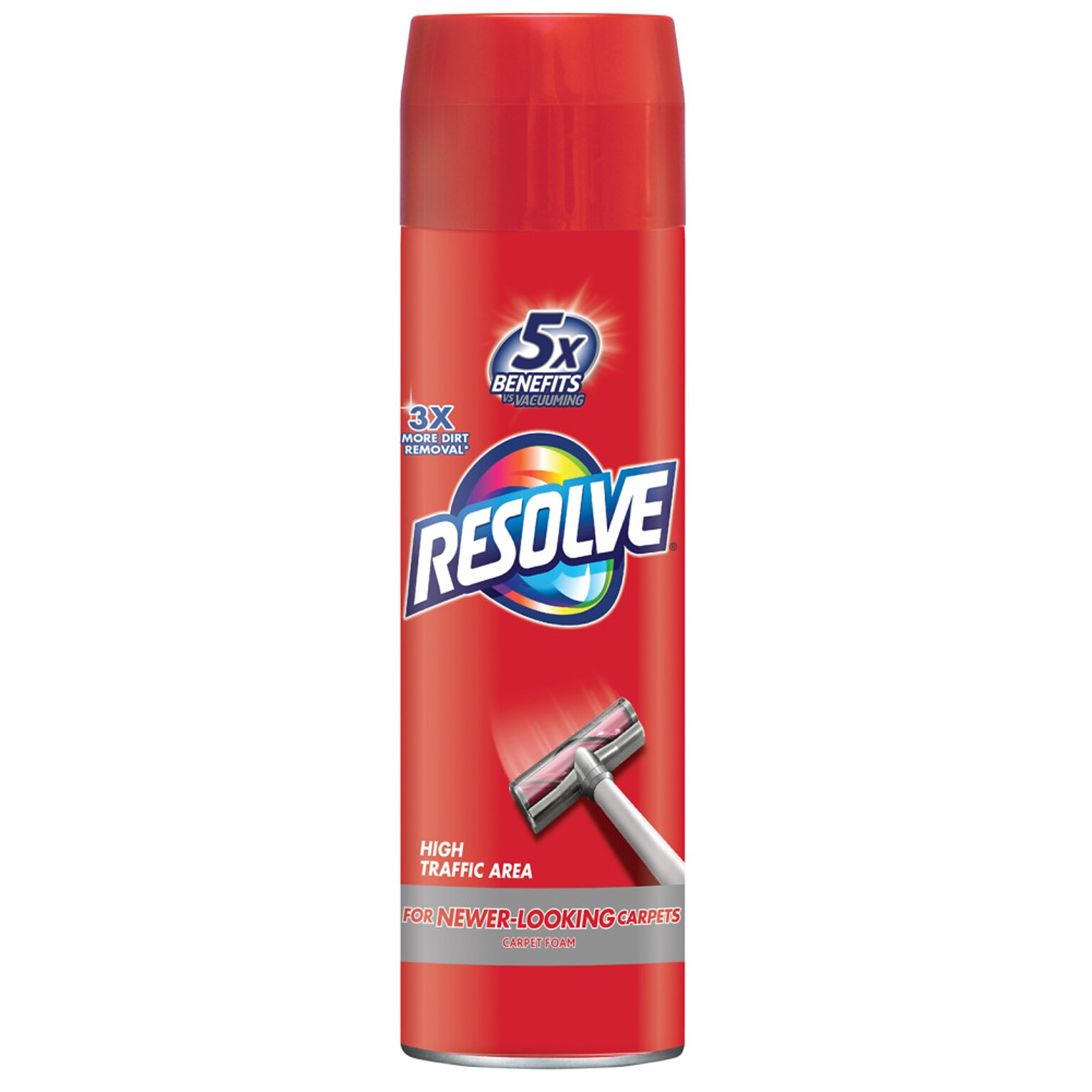 Resolve High Traffic Carpet Cleaner Foam, 22 Oz. (19200-00706)