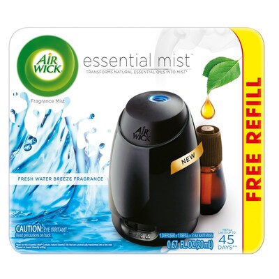 AIR WICK® Essential Mist Starter Kit Free Refill Fresh Water Breeze (62338-99212)