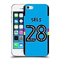 Official Newcastle United Fc Nufc 2016/17 Players Third Kit 1 Sels Soft Gel Case For Apple Iphone 5 / 5S / Se