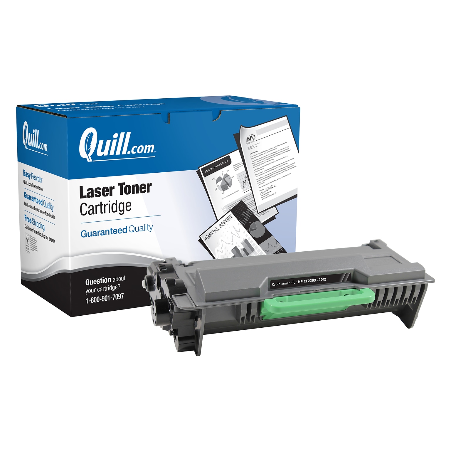 Quill Brand® Remanufactured Black High Yield Toner Cartridge Replacement for Brother TN-850 (TN850) (Lifetime Warranty)