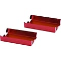 CONTROLTEK Coin Tray, 1 Compartment, Red (560065)