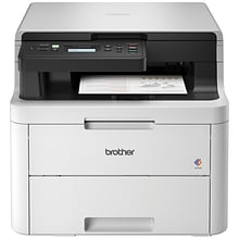 Brother HL-L3290CDW Multifunction Color Laser Printer with Convenient Flatbed Copy & Scan, Plus Wire
